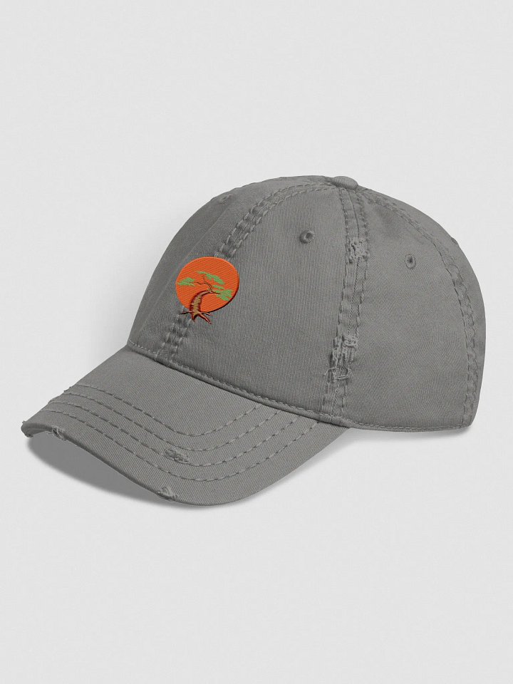 Exotic Sunset Distressed Dad Hat product image (2)