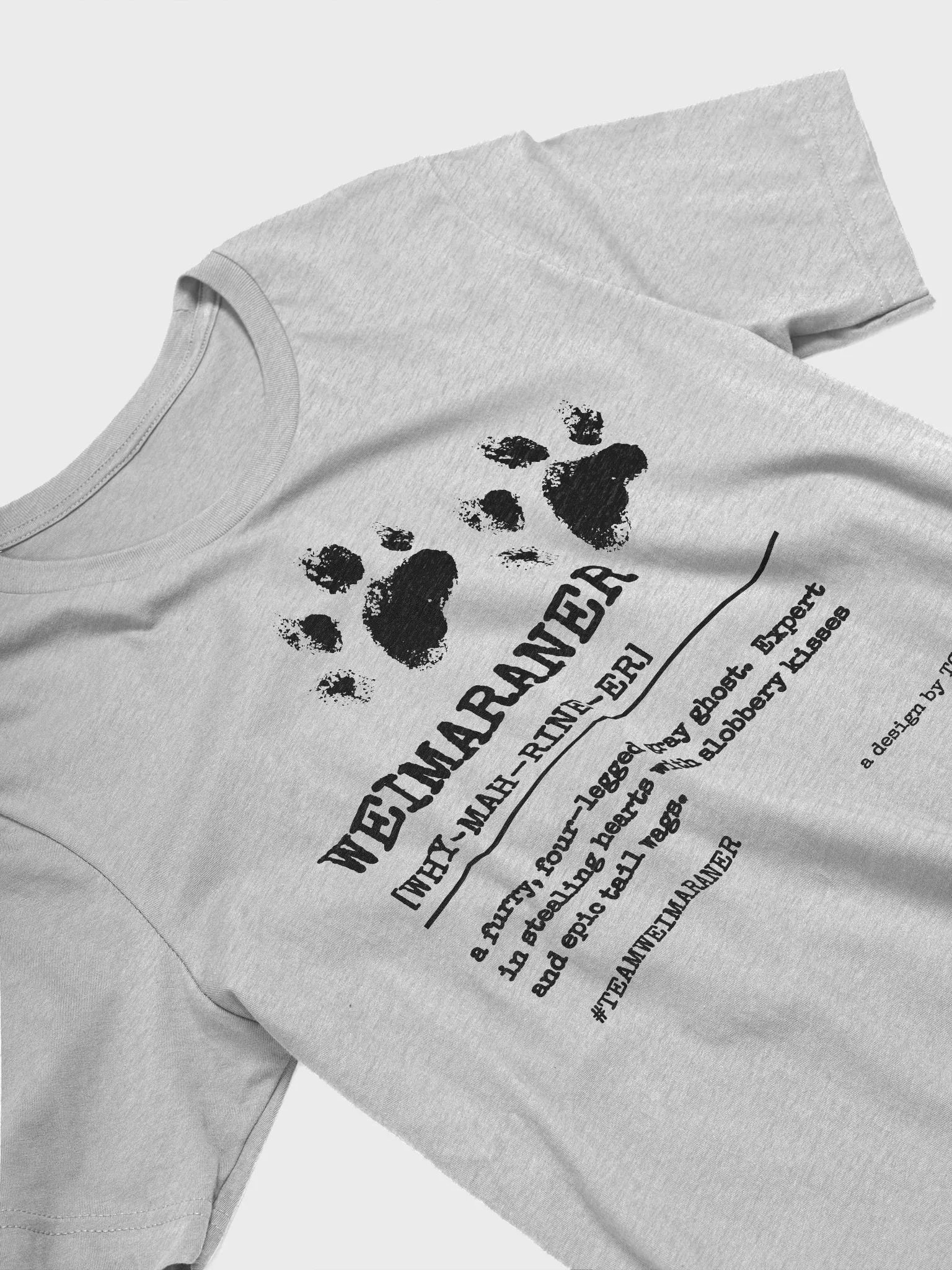 Definition of Weimaraner - Bella+Canvas Supersoft T-shirt product image (4)