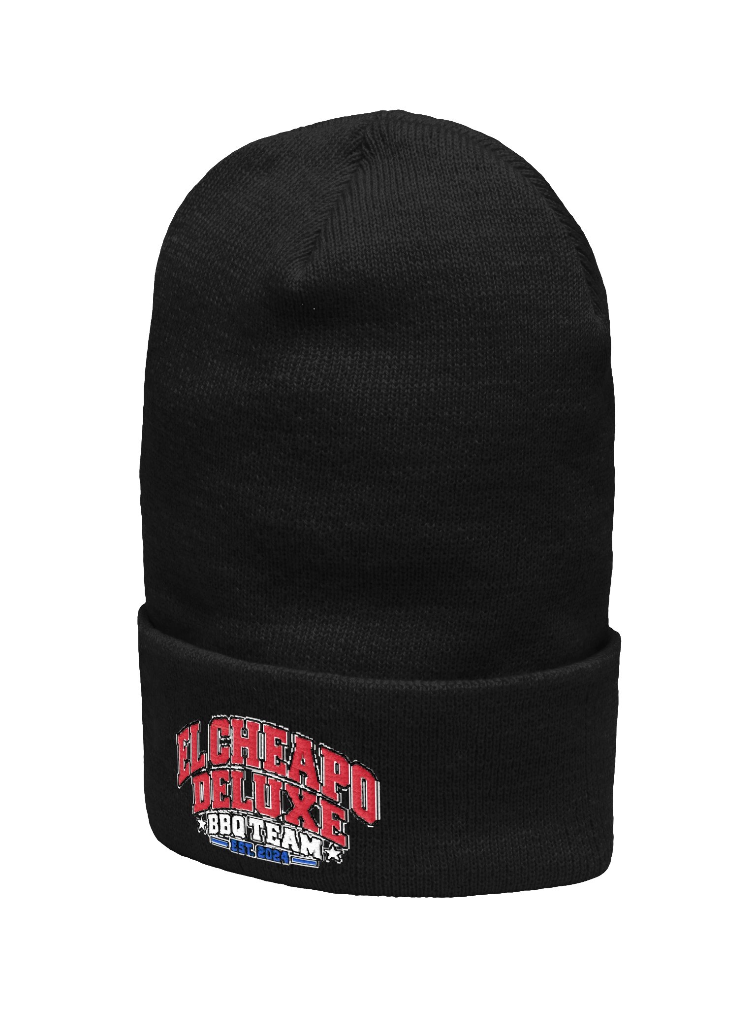 El Cheapo Deluxe BBQ Team - Cuffed Logo Beanie product image (9)