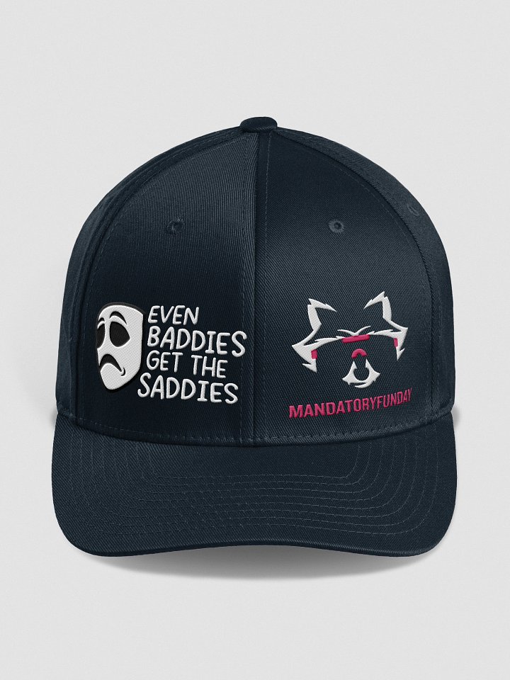 Baddies Get Saddies Mask Flexfit Hat product image (1)