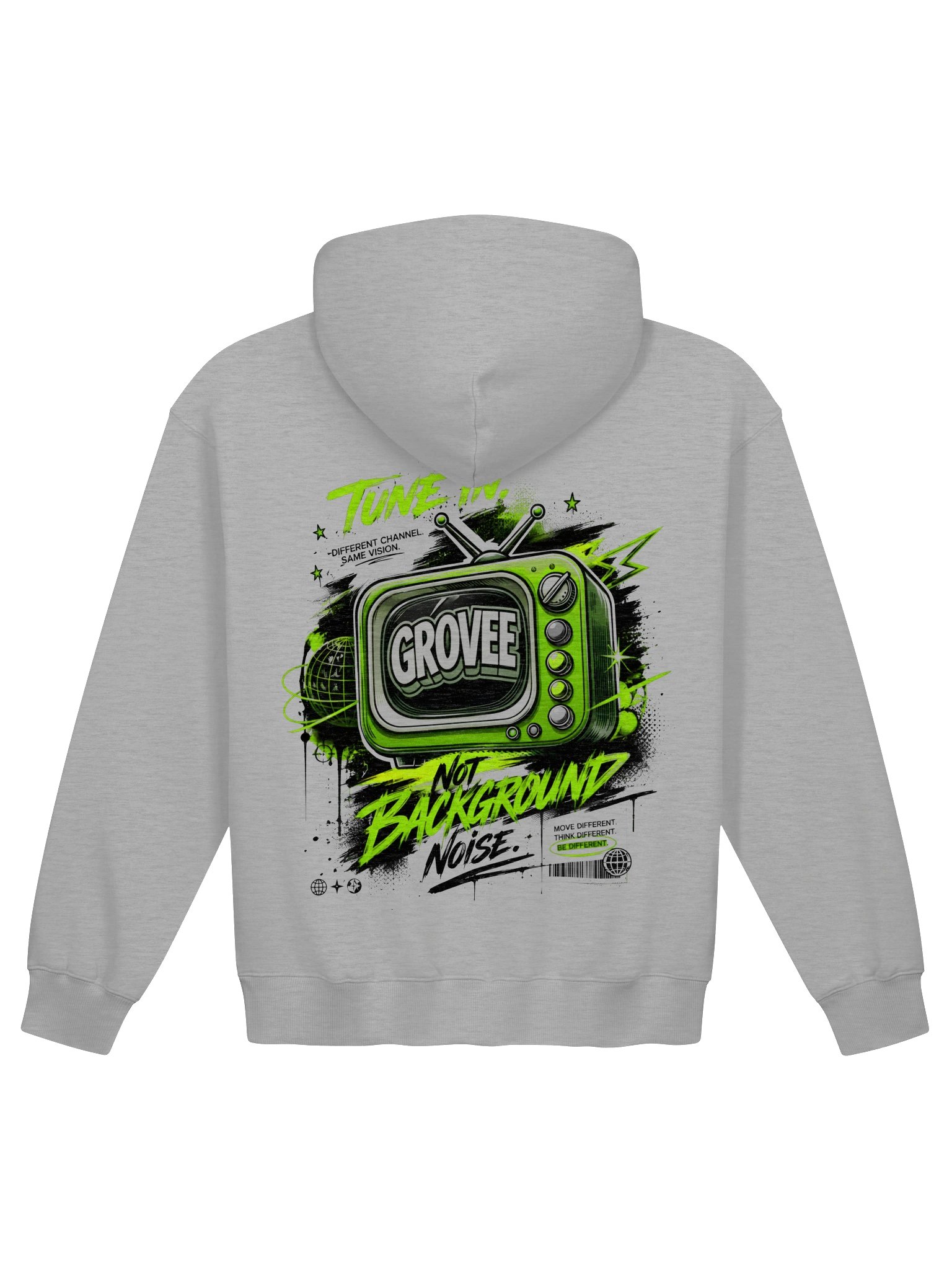 Grovee Colour French Terry Hoodie product image (6)