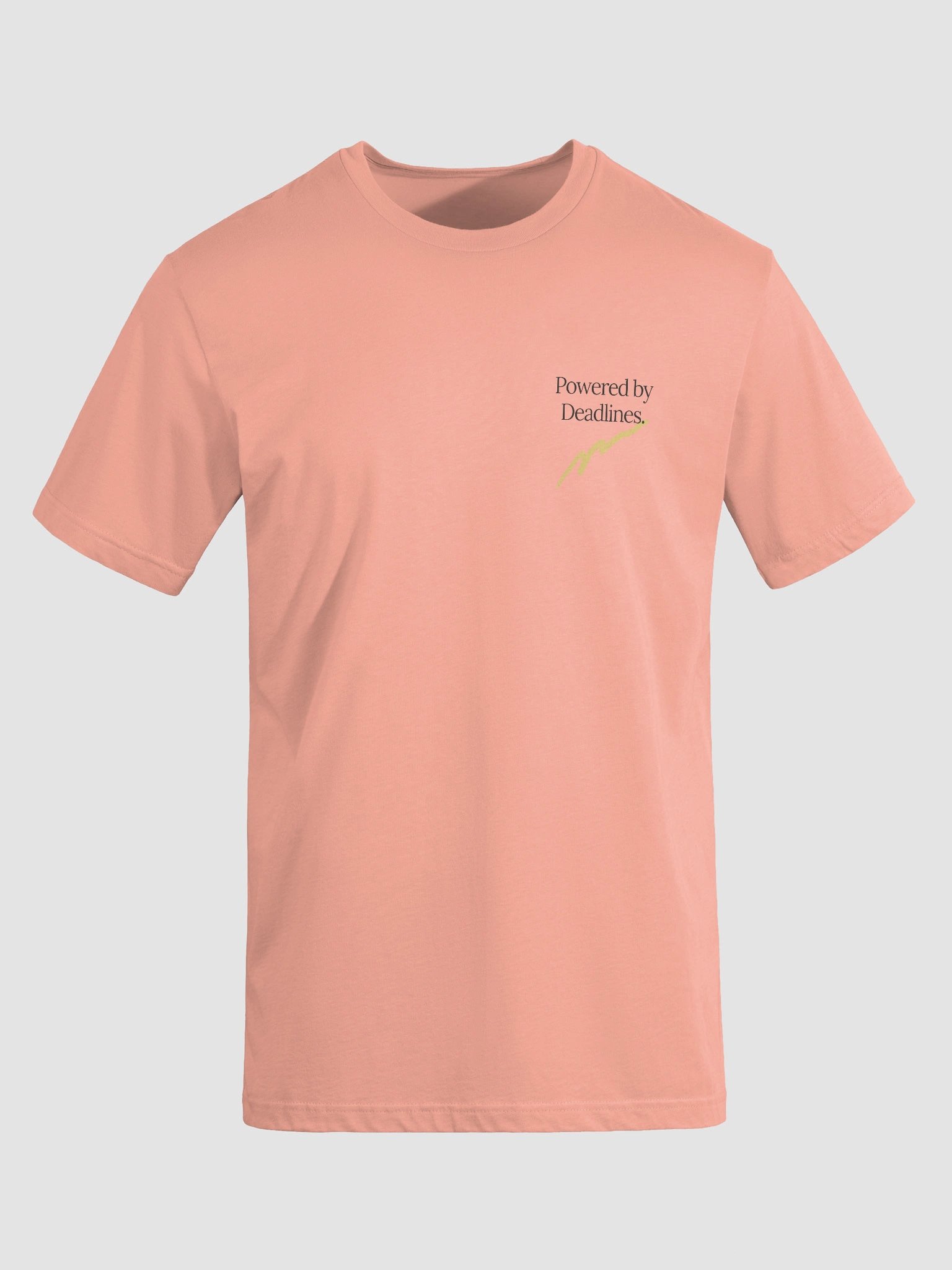 Powered by Deadlines T-Shirt product image (4)