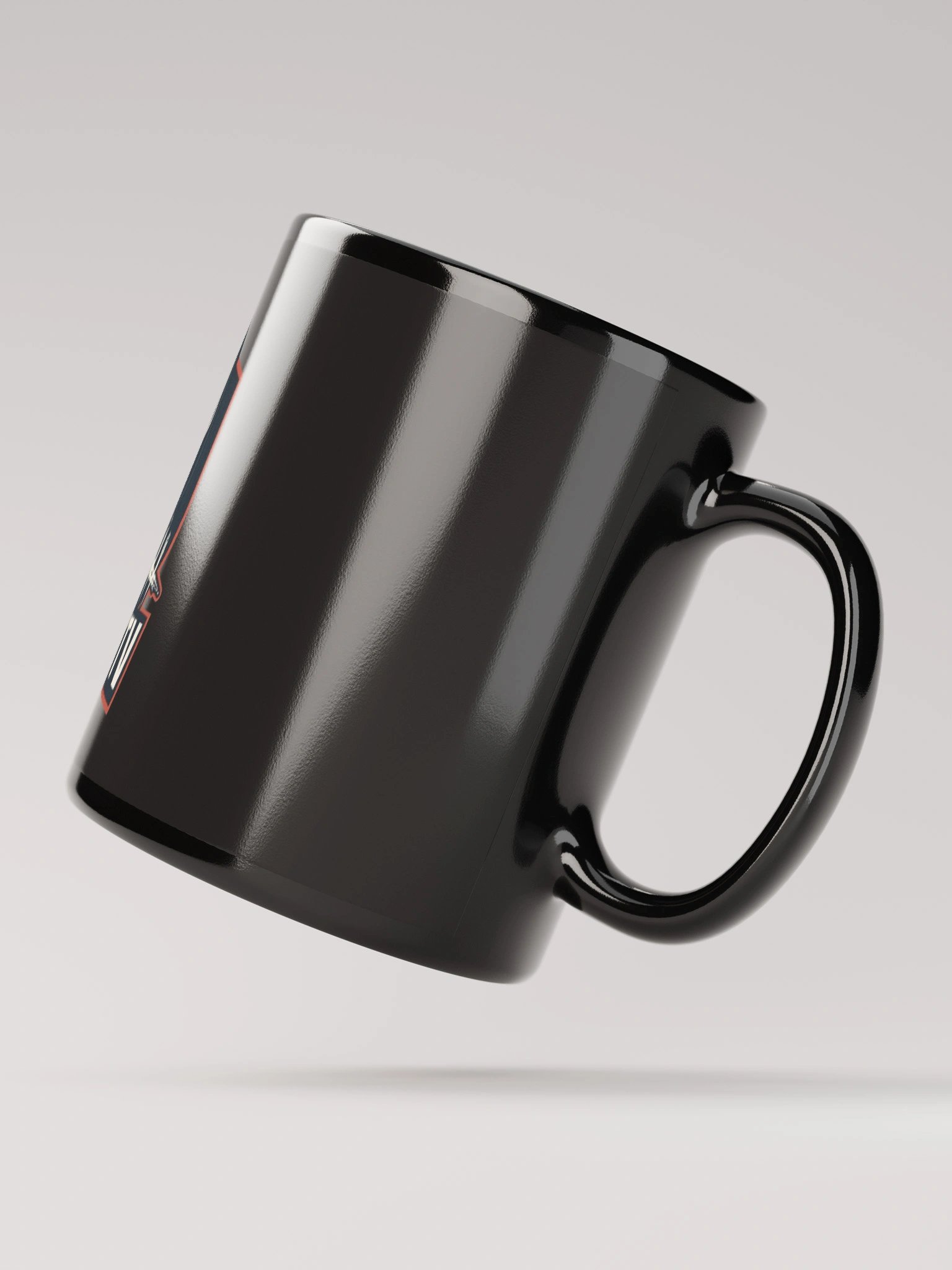 Black Glossy Mug product image (2)
