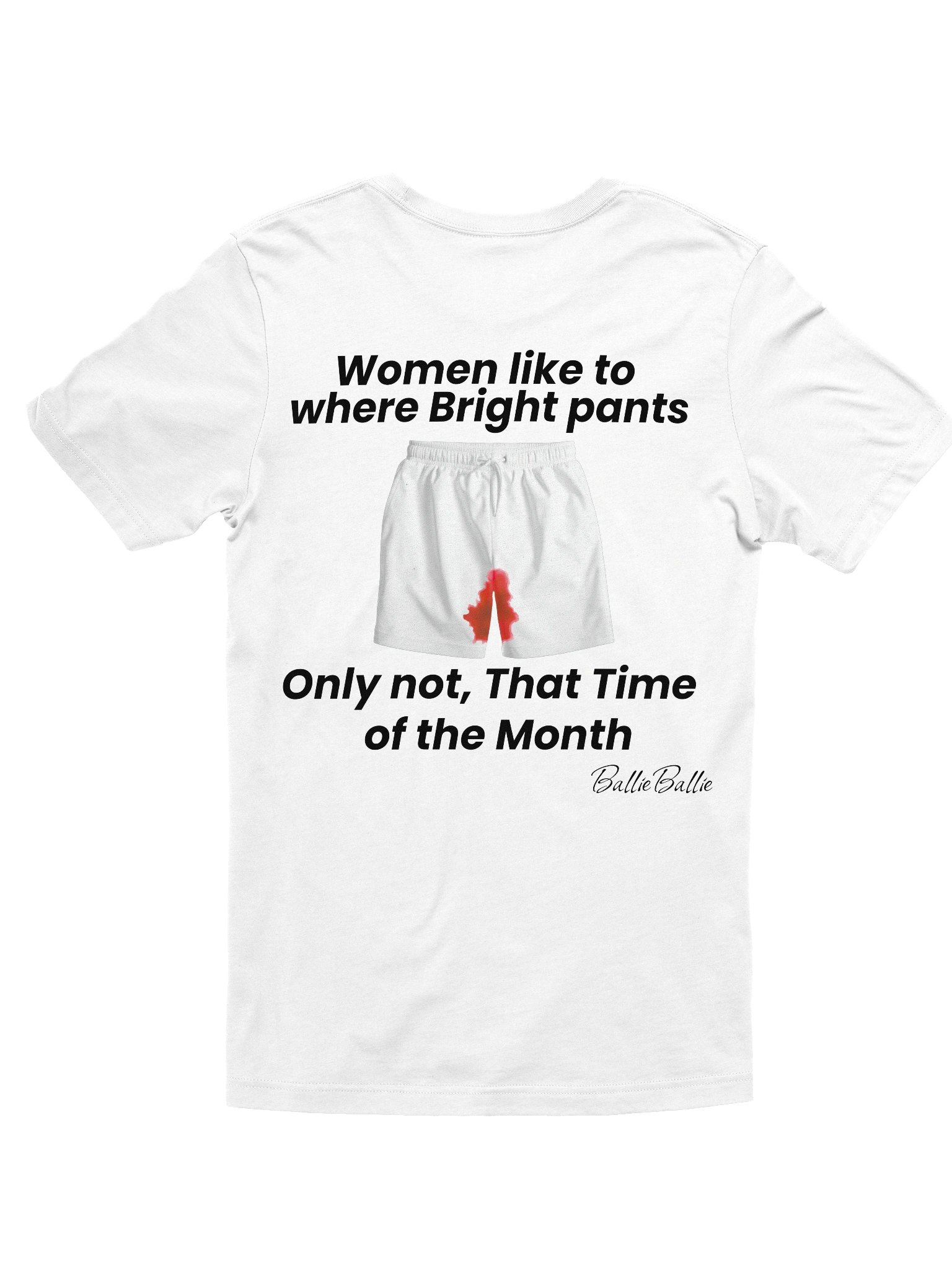 Women like to where bright pants only not, that time of the Month. product image (2)