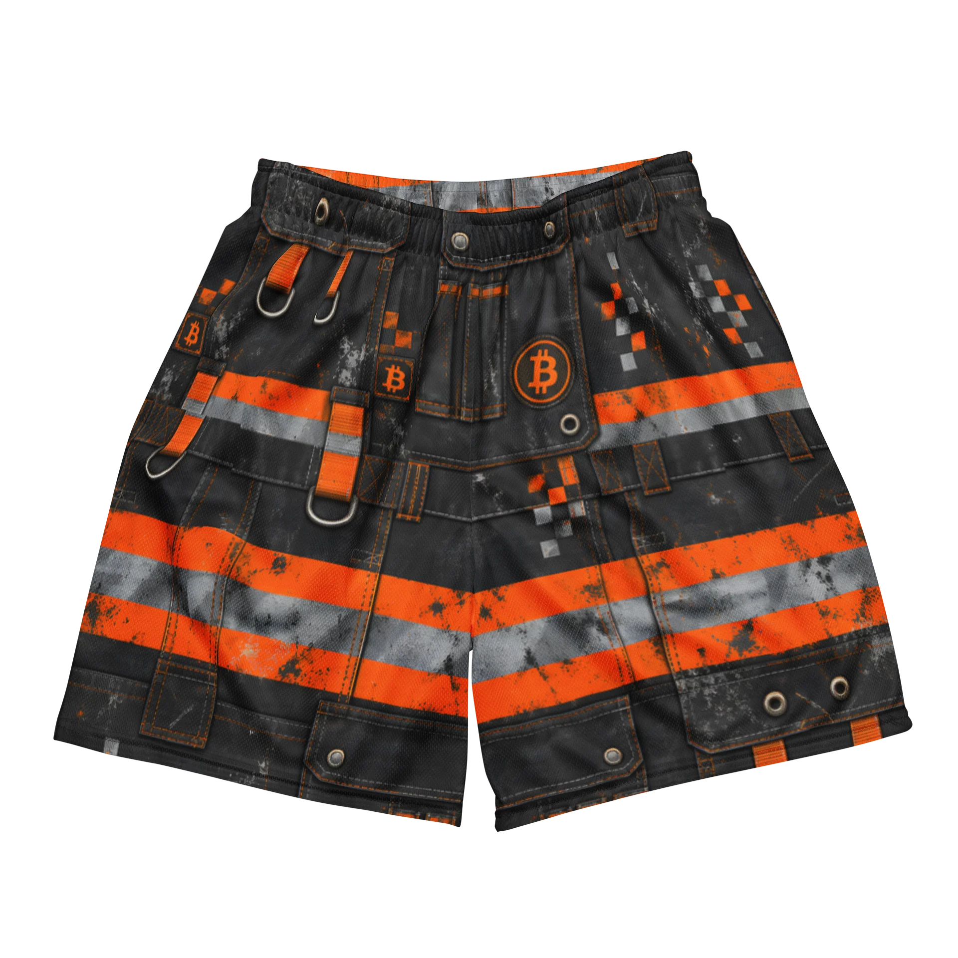 Hash Miner — Bitcoin Crate Mesh Shorts product image (2)