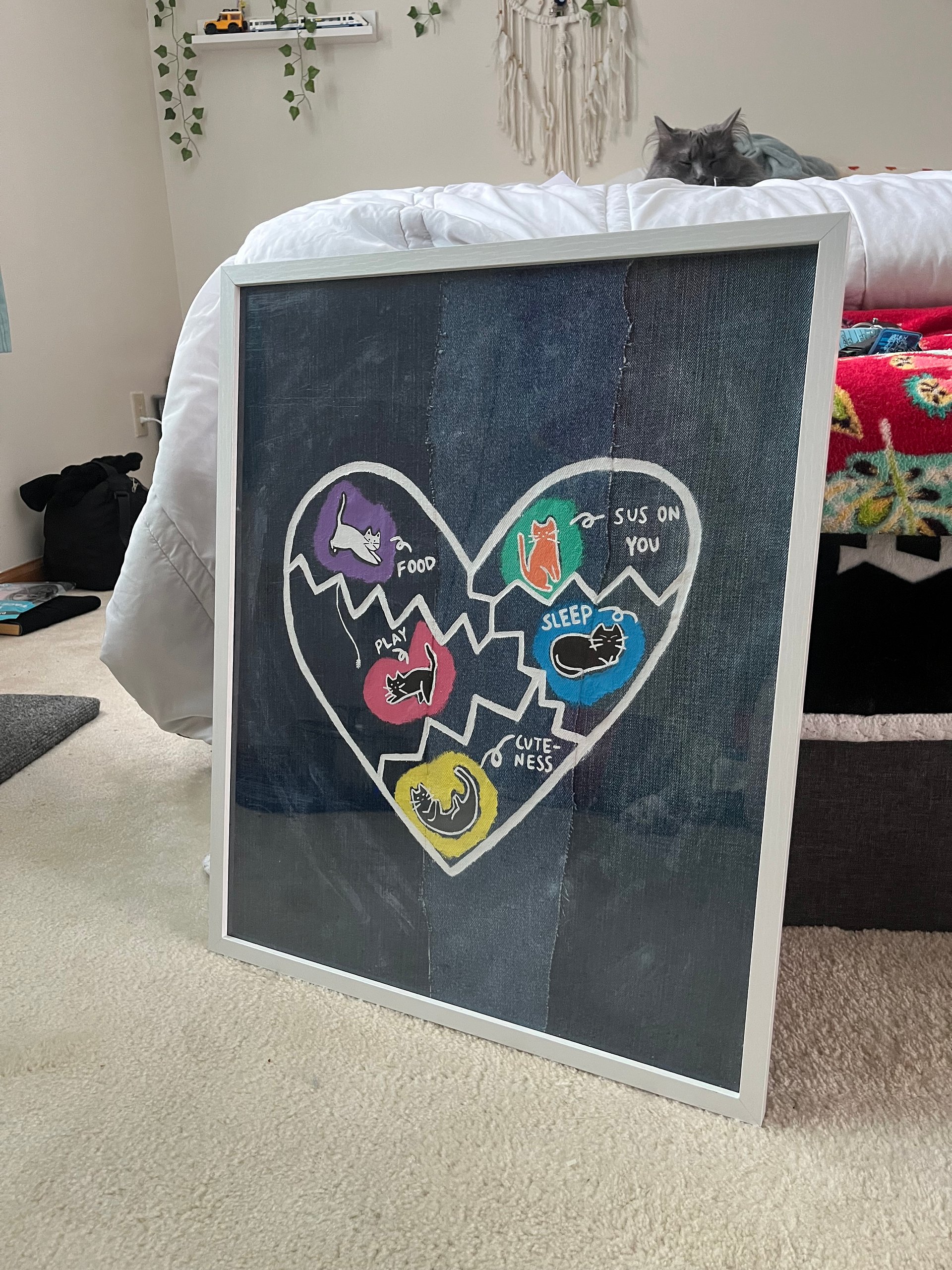 The Heart of A Cat / 16x20 product image (1)