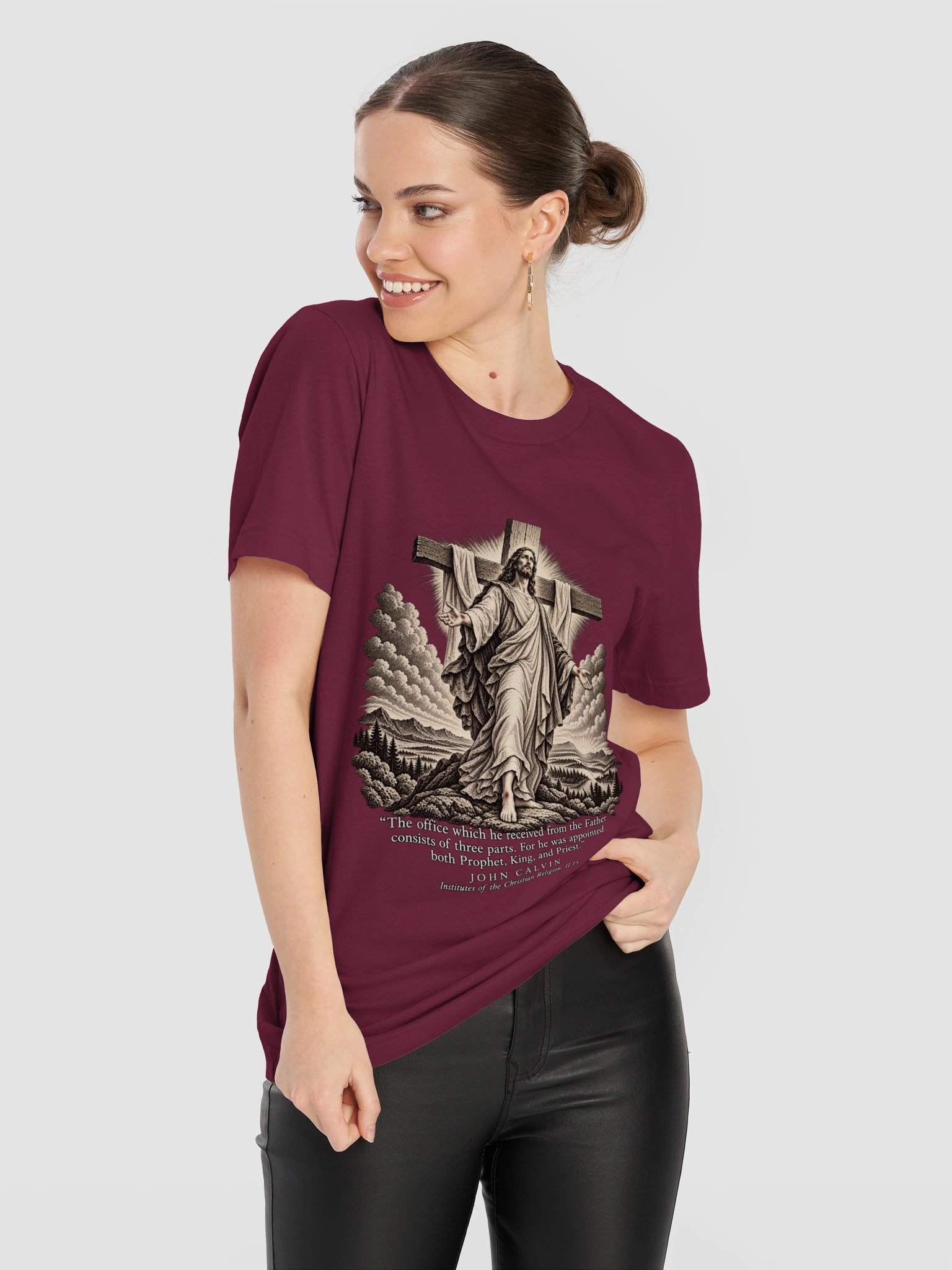 Prophet, Priest, King T-shirt product image (81)
