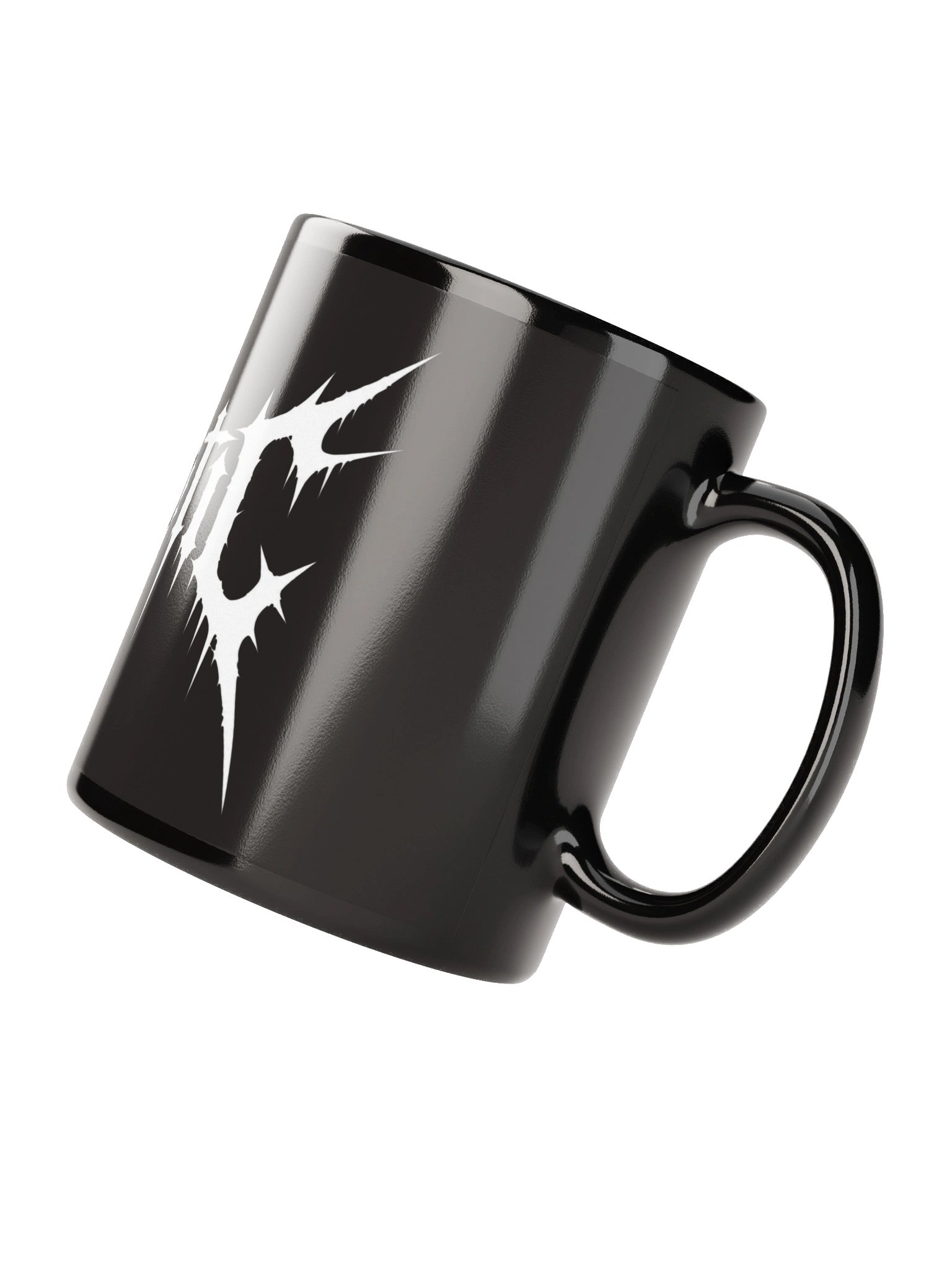 Psixkotic Dripping Logo Black Glossy Mug product image (7)