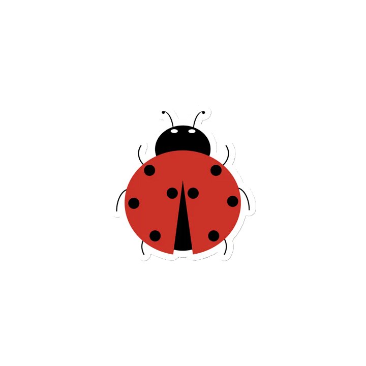 Adorable Ladybug Die-Cut Magnets product image (1)