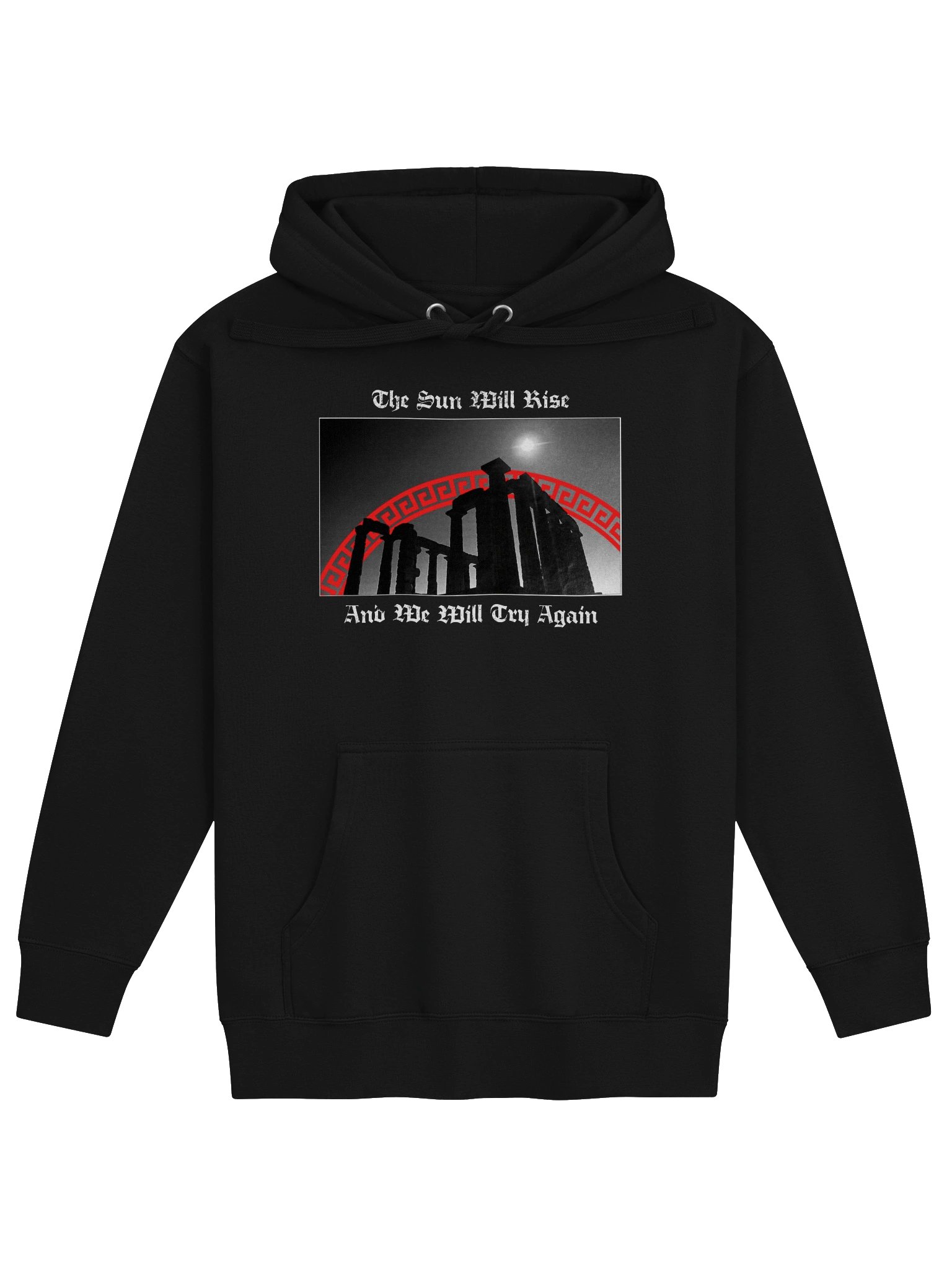 RISING SUN HOODIE BACKPRINT product image (1)