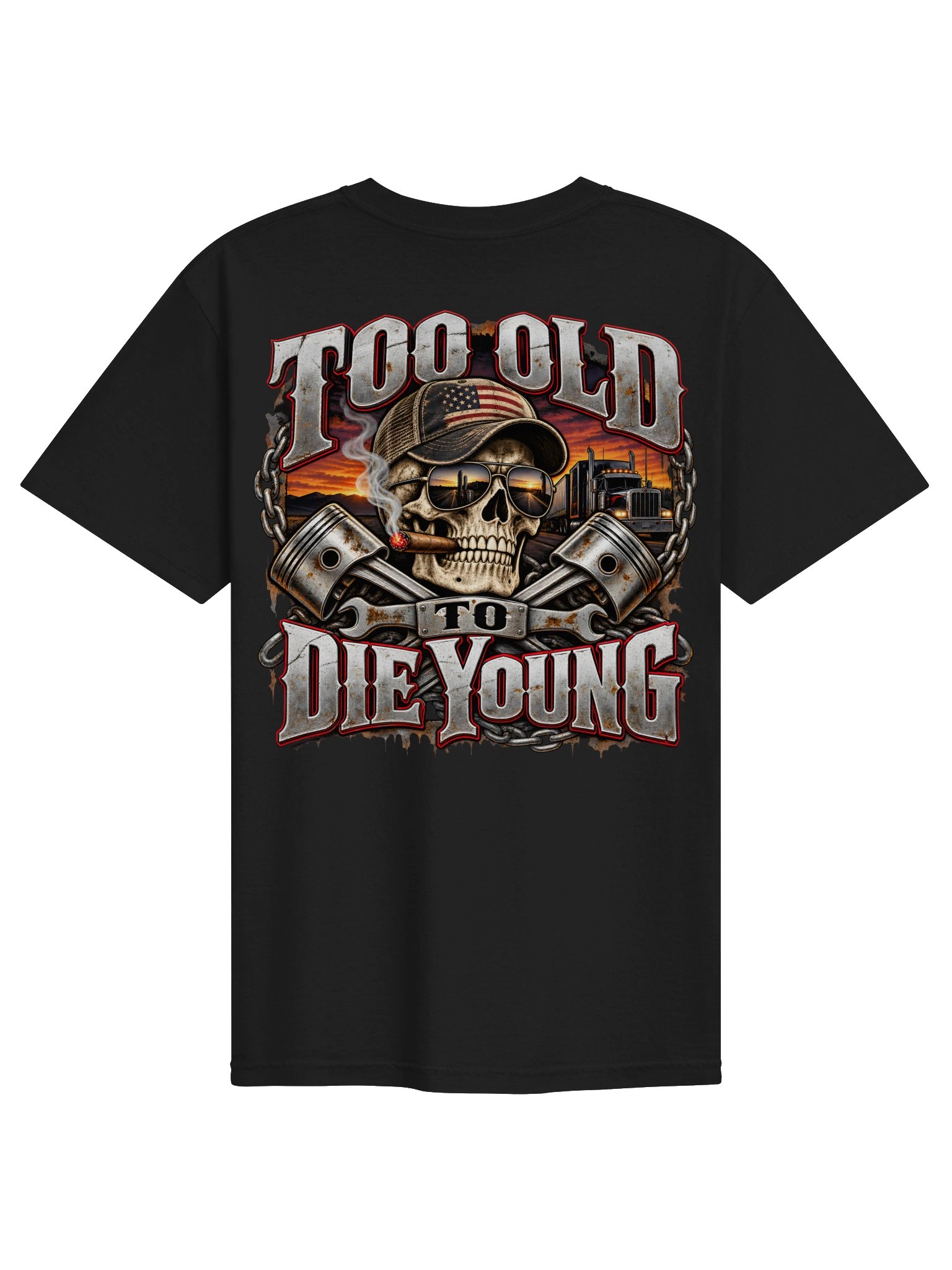 To Old To Die Young Tee product image (8)