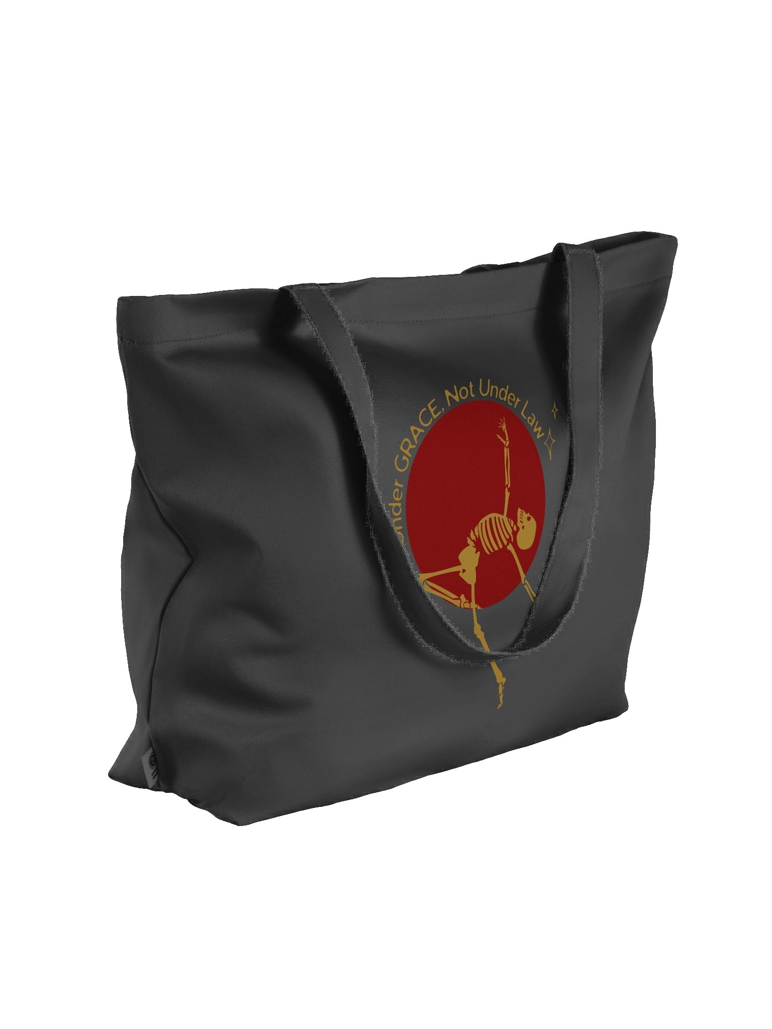 Under Grace, Not Under Law Skeleton Tote | กระเป๋าผ้าลดโลกร้อน product image (4)