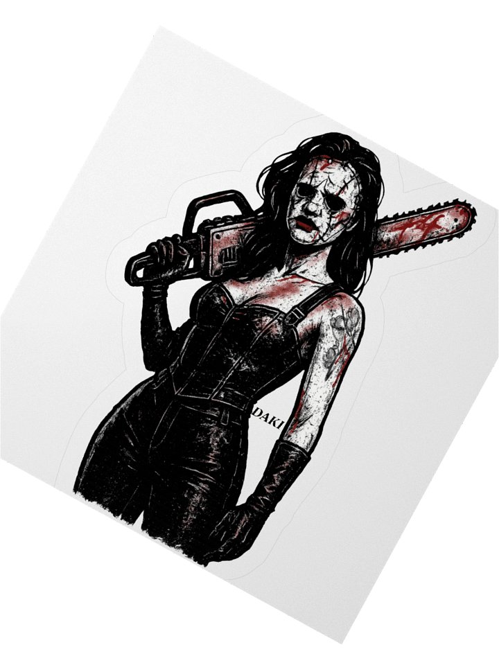 Daki Chainsaw Doll || Sticker product image (6)