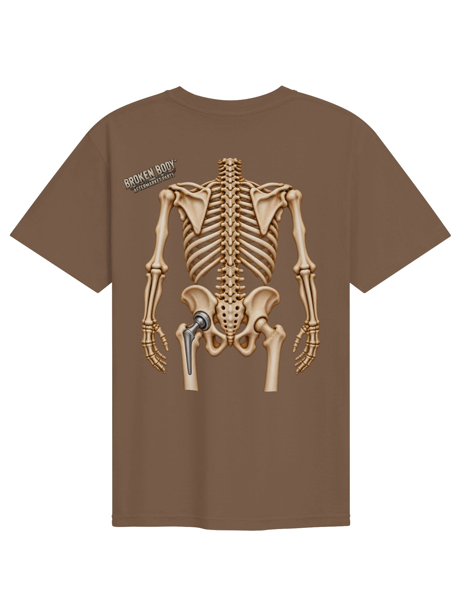 Hip Replacement Shirt — Aftermarket Parts Left Hip Front & Back Tee | Rebuild Shop product image (3)