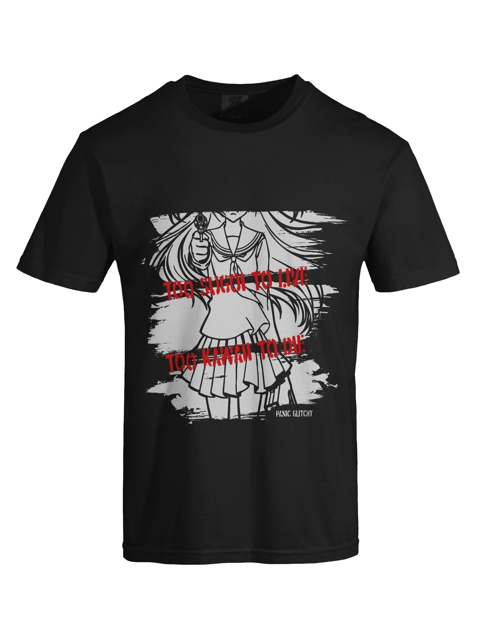 Too Sugoi/Too Kawaii Painted Gun Tee product image (4)
