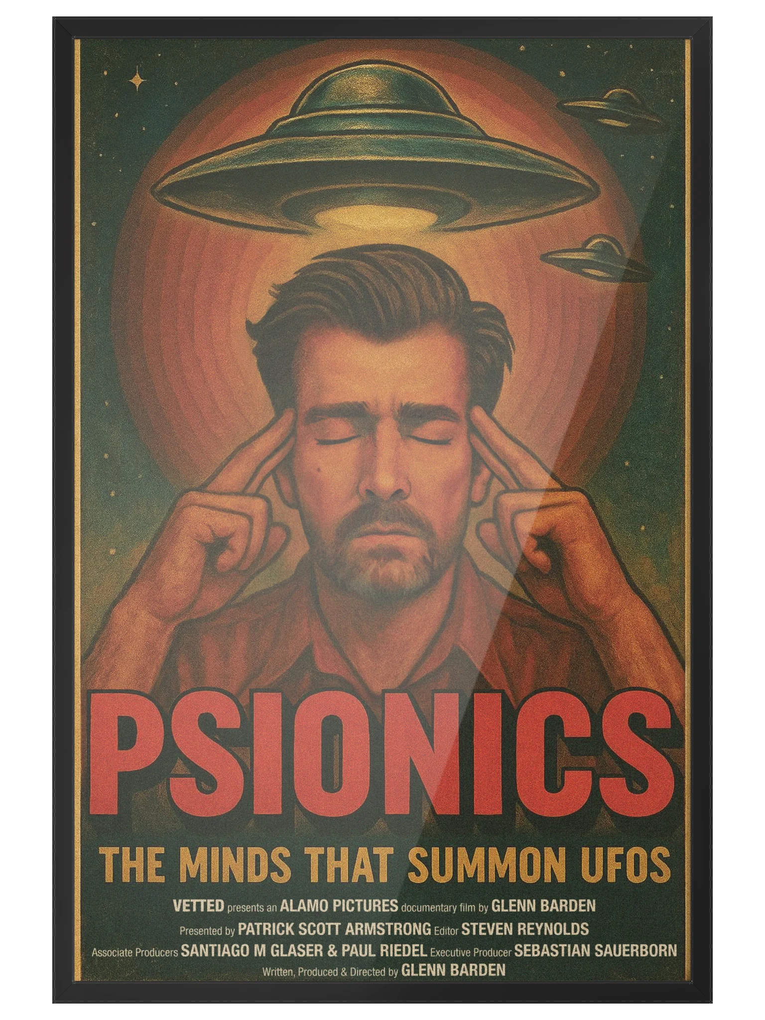 Psionics Movie Poster (With High Quality Frame) product image (4)