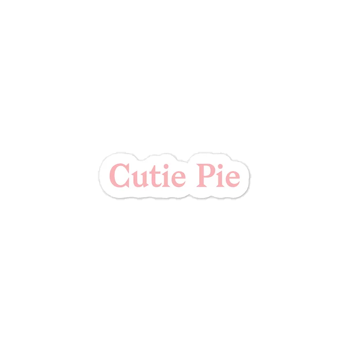 Cutie Pie Valentine’s Day Sticker product image (1)