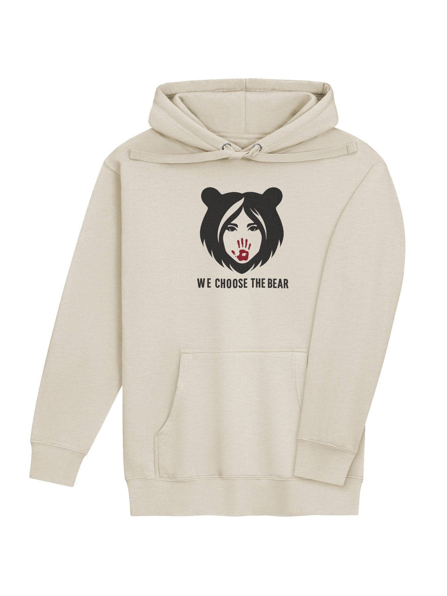 W E Choose the Bear Hoodie product image (3)
