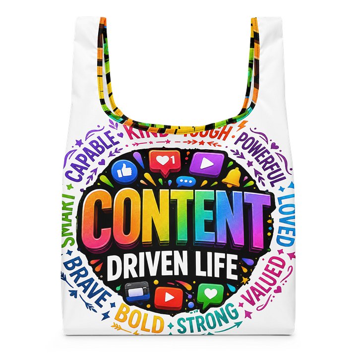 CONTENT Neon Social Tote product image (1)