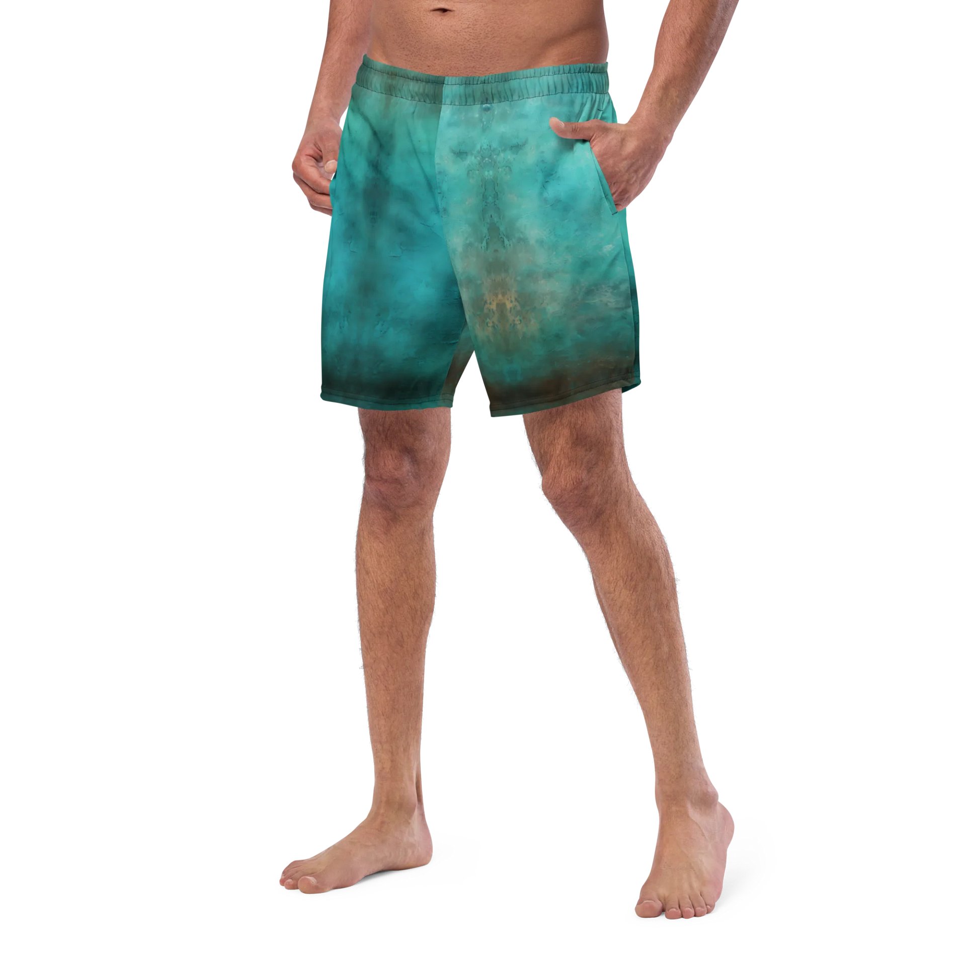 Aqua Mirage Men’s Swim Trunks – TANKANA Exclusive product image (3)