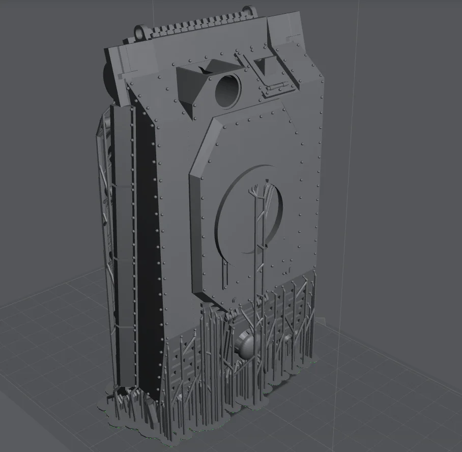 Grim Tiger Battle Tank STLs product image (7)