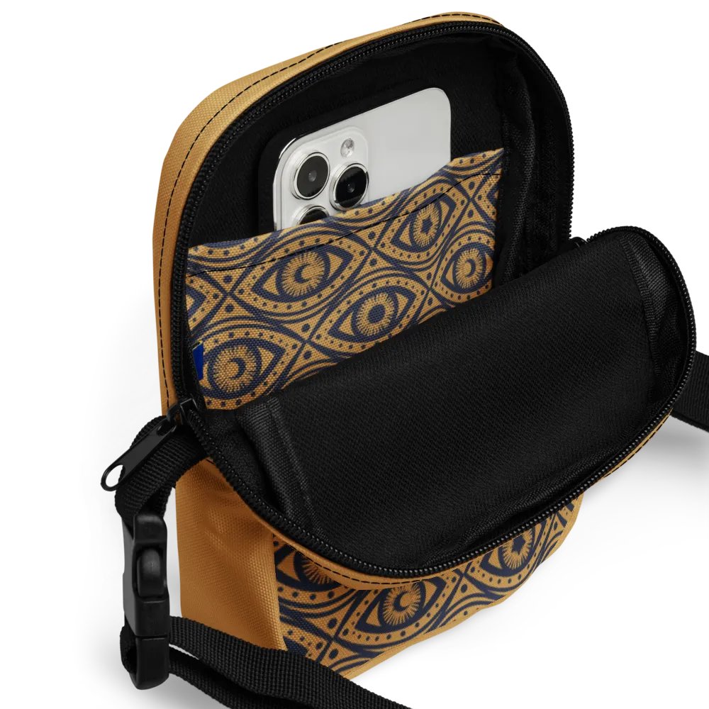 Boho Celestial Eyes Stars & Moons Crossbody Bag product image (4)