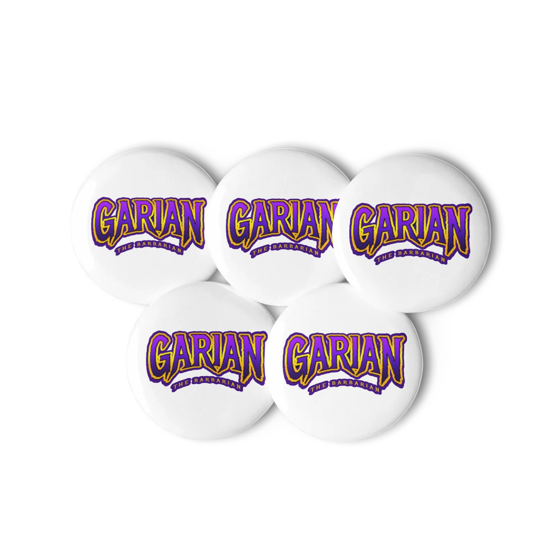 Logo Pins (Set Of 5) product image (3)