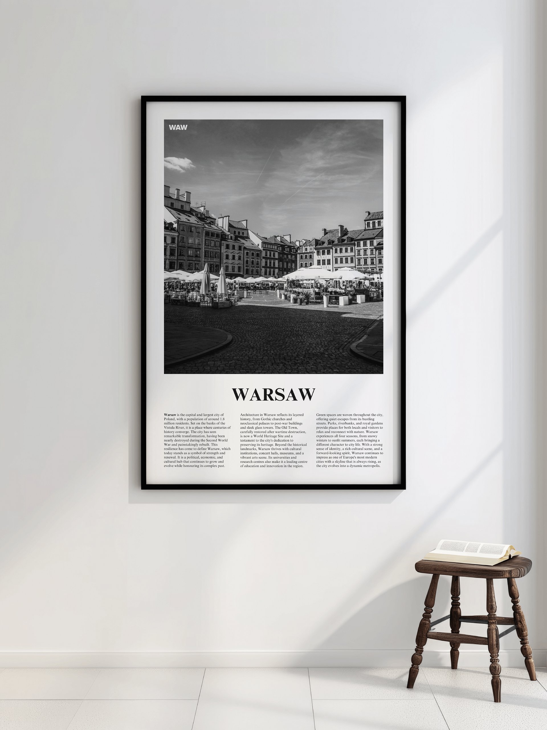 Warsaw 03 Newspaper Poster product image (2)