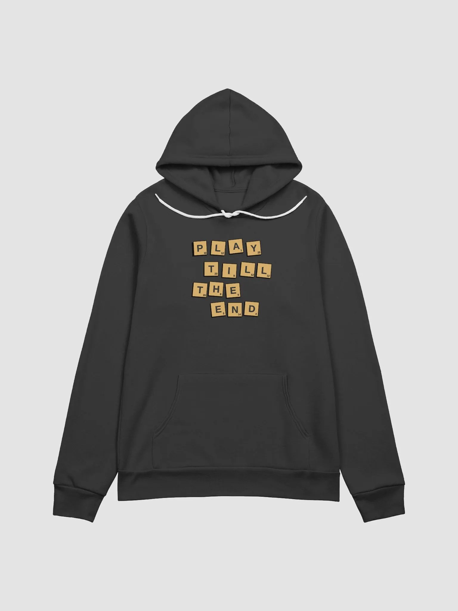 Maccagames hoodie play till the end product image (2)