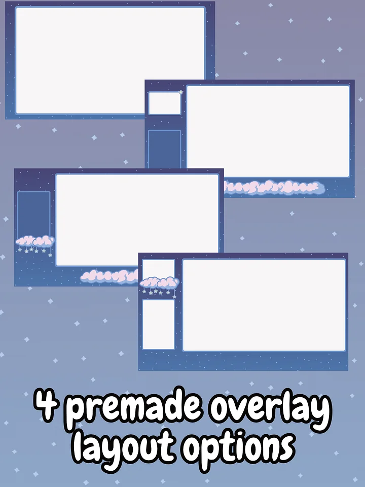 Cloudy Night Sky Theme Bundle product image (2)