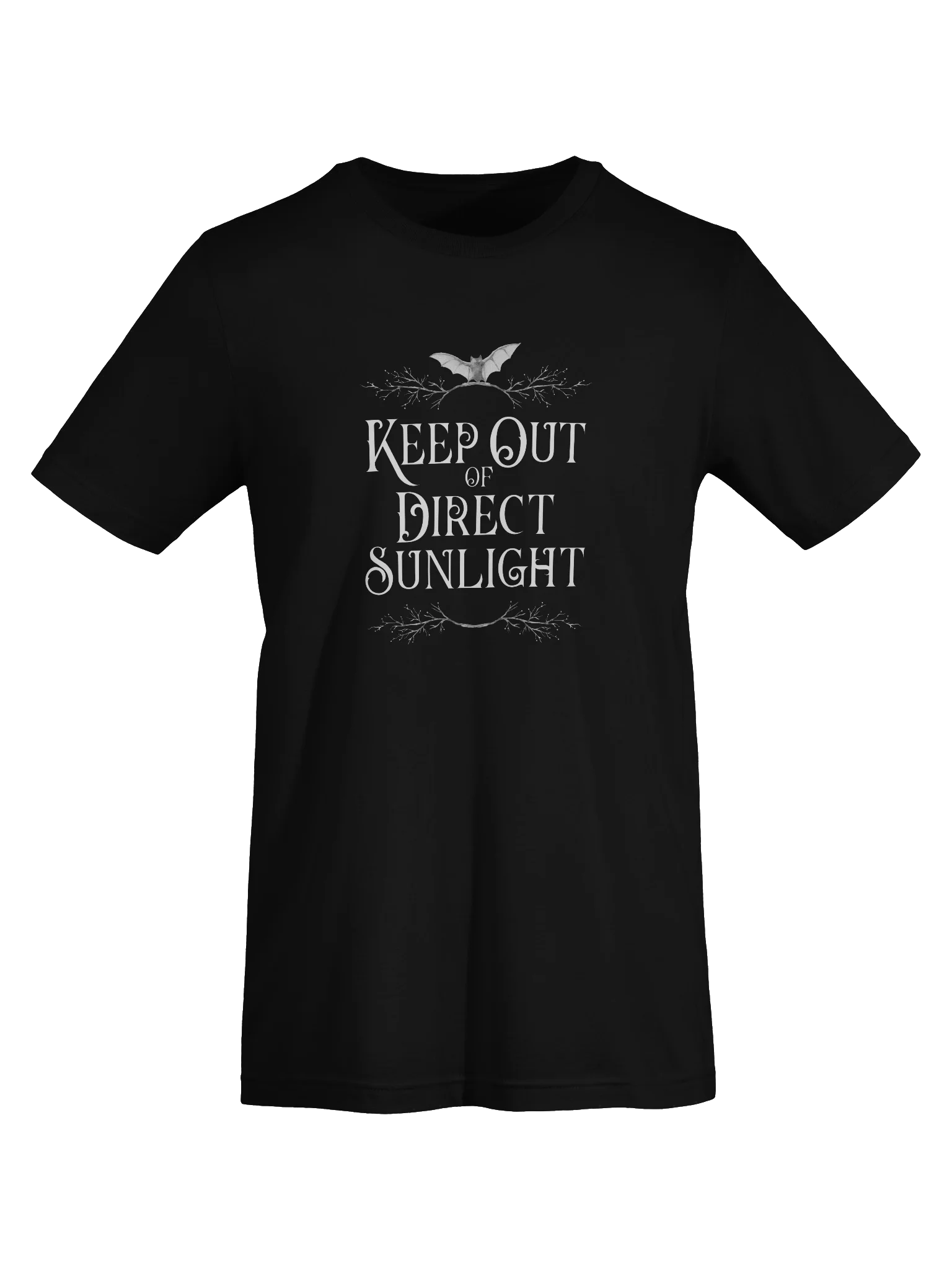 Gothic Bat Keep Out T-Shirt product image (79)