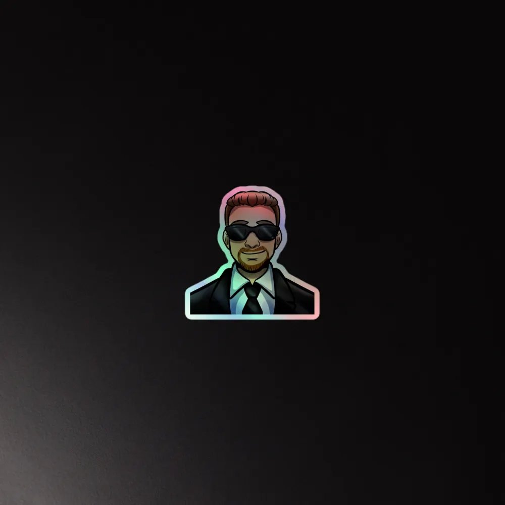 Sharp Dapper Holographic Sticker Set product image (4)
