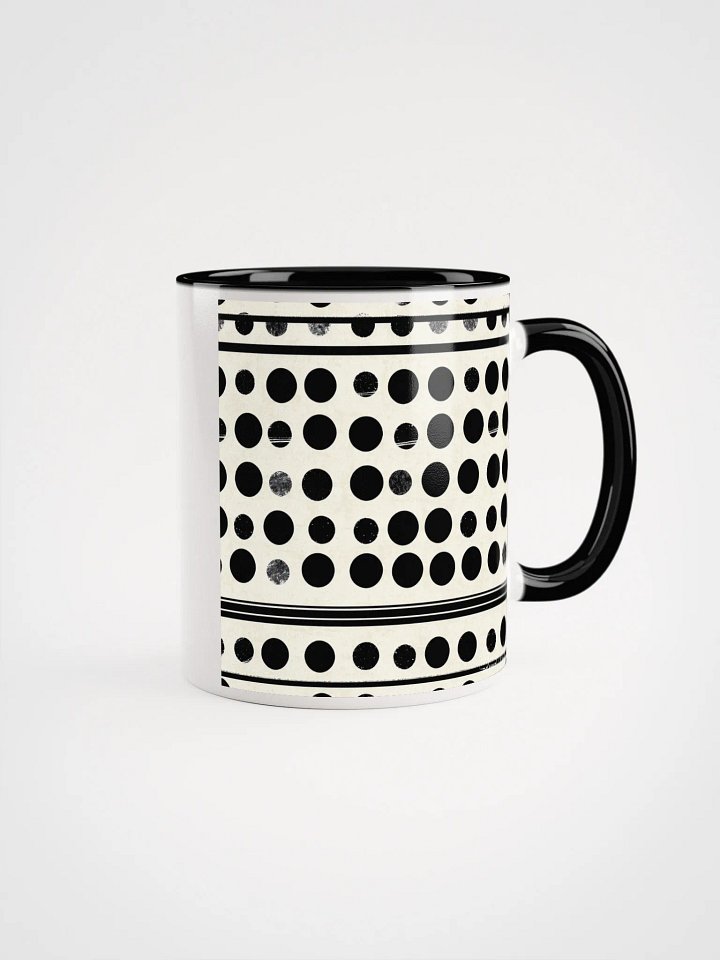 Symmetrical Dot Delight Ceramic Mug product image (2)