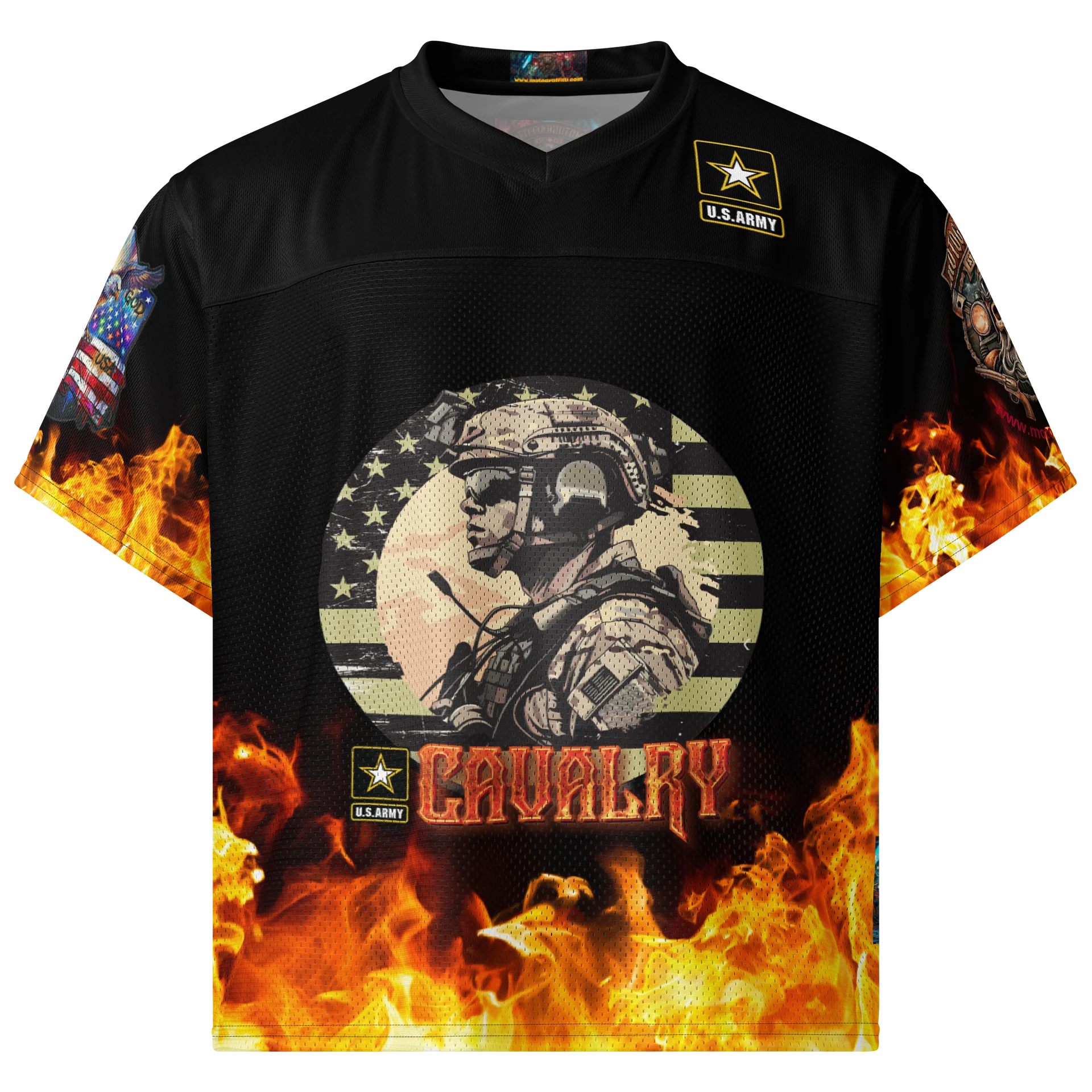 USCRA On Fire! Football Jersey product image (1)