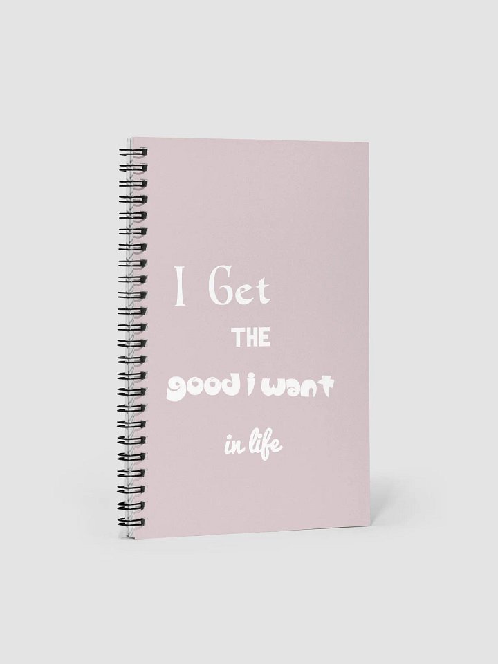 The Good I Want Journal (Rose) product image (1)