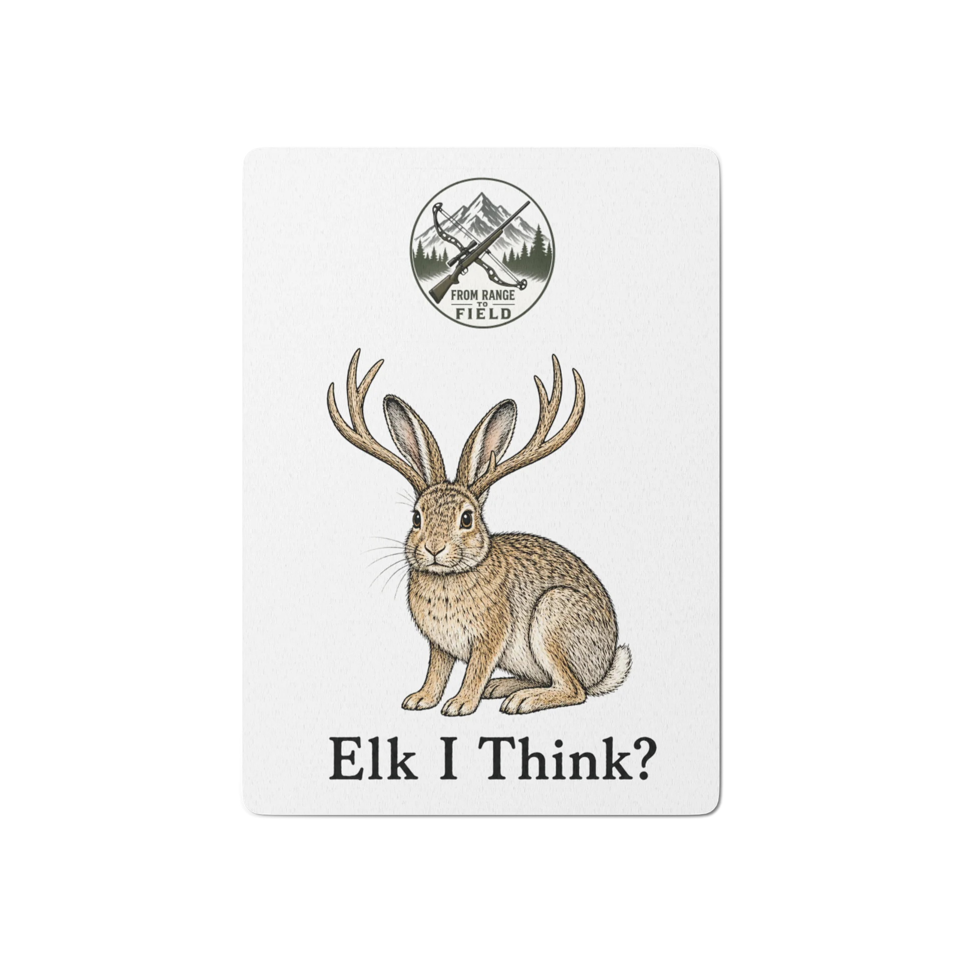 Elk I Think? Playing Cards product image (1)