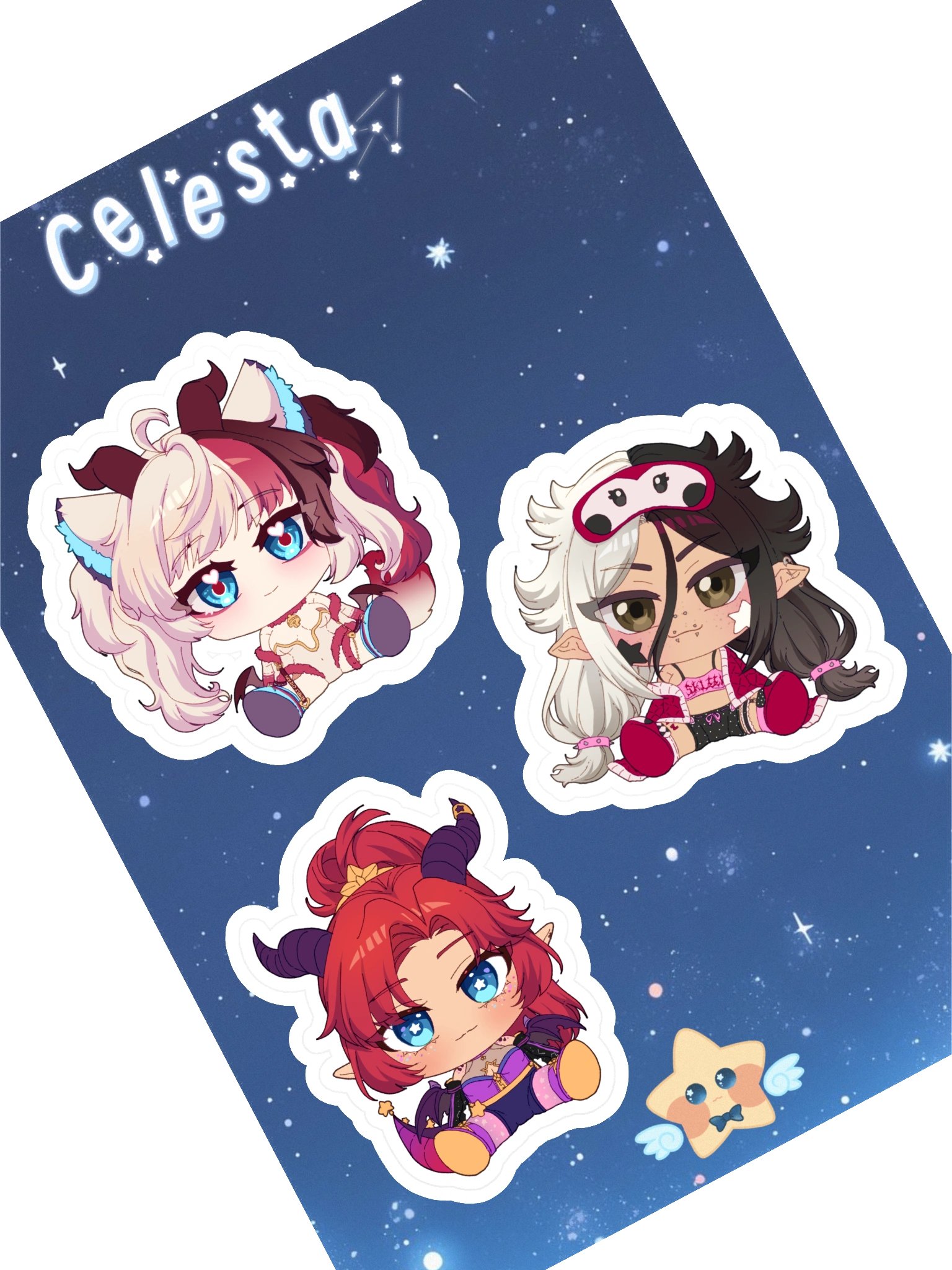 Celesta Sticker Sheet product image (1)