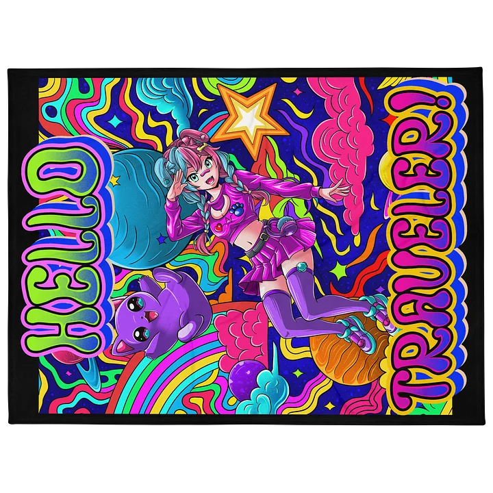 Hello Traveler! Throw Blanket product image (1)