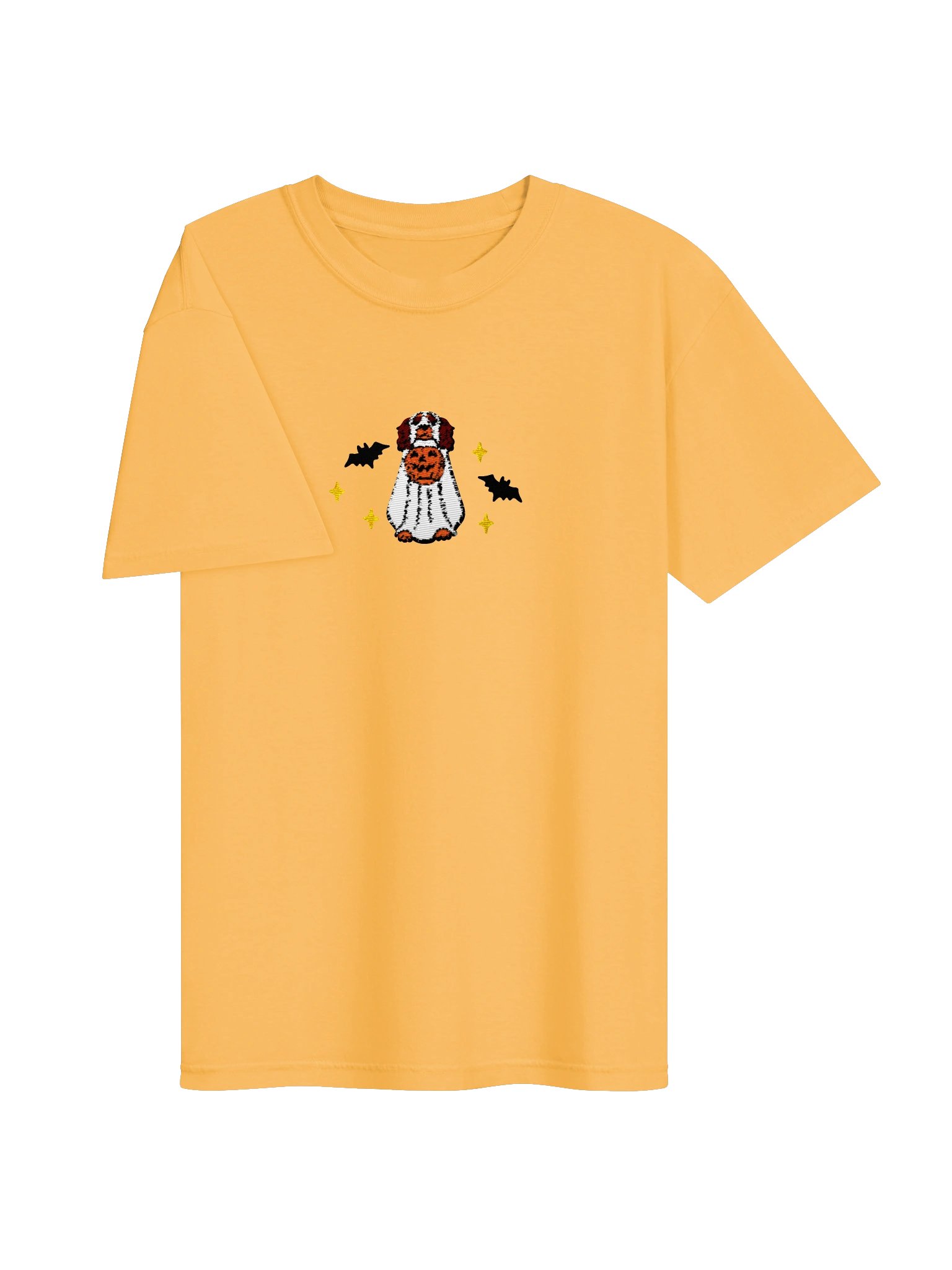 Halloween Working Cocker Spaniel(Liver & Tan) Embroidered T-Shirt product image (6)