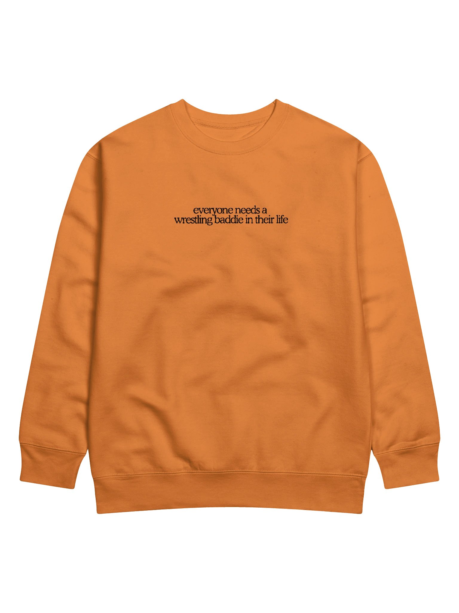 Everyone Needs A Wrestling Baddie In Their Life Embroidered Crewneck product image (11)