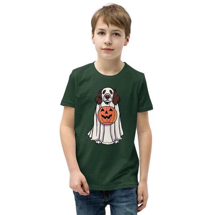 Halloween Springer Spaniel(Liver) Youth T-Shirt product image (1)