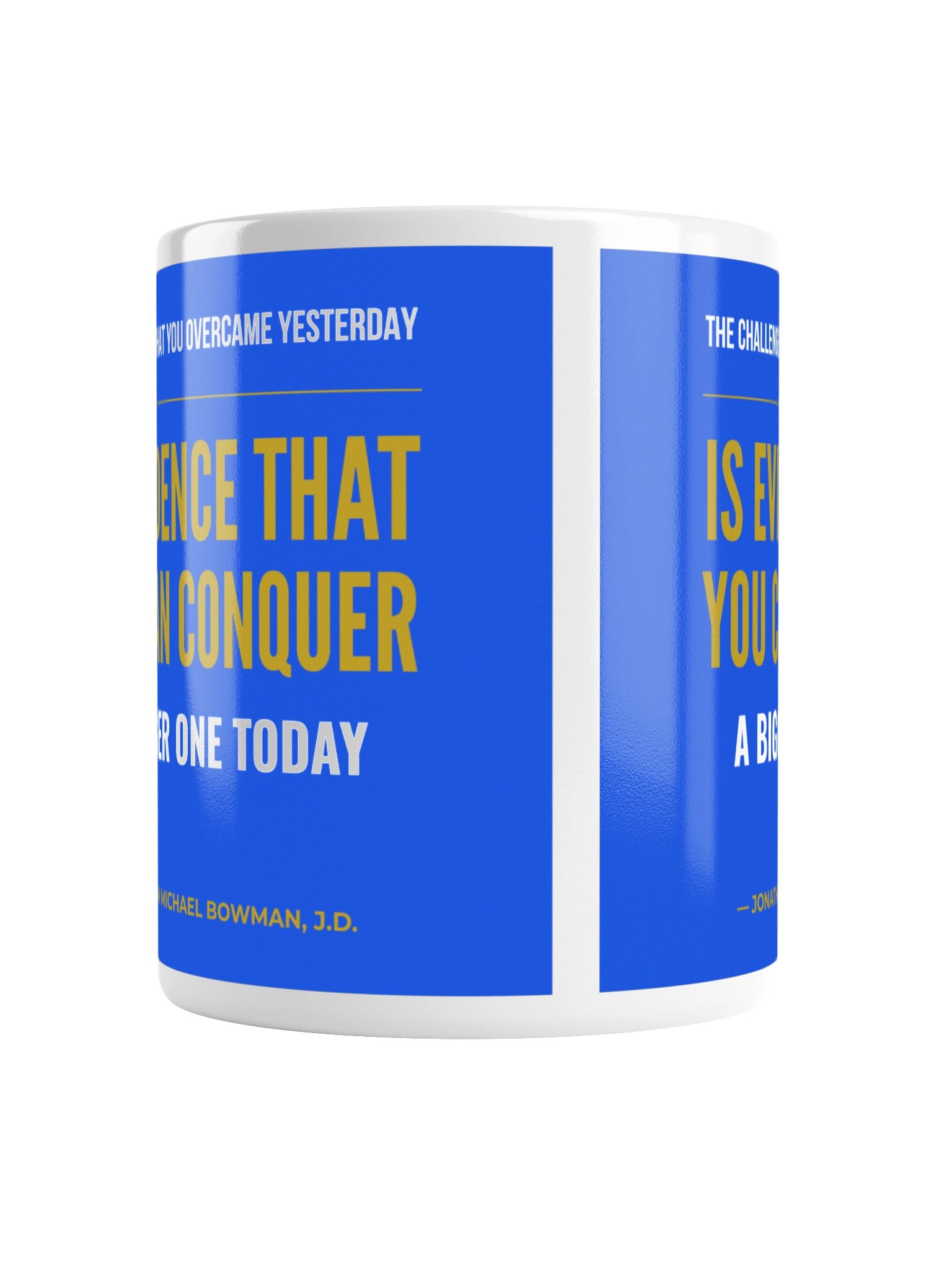 The Challenge | 20 oz Glossy Inspirational Ceramic Mug product image (6)