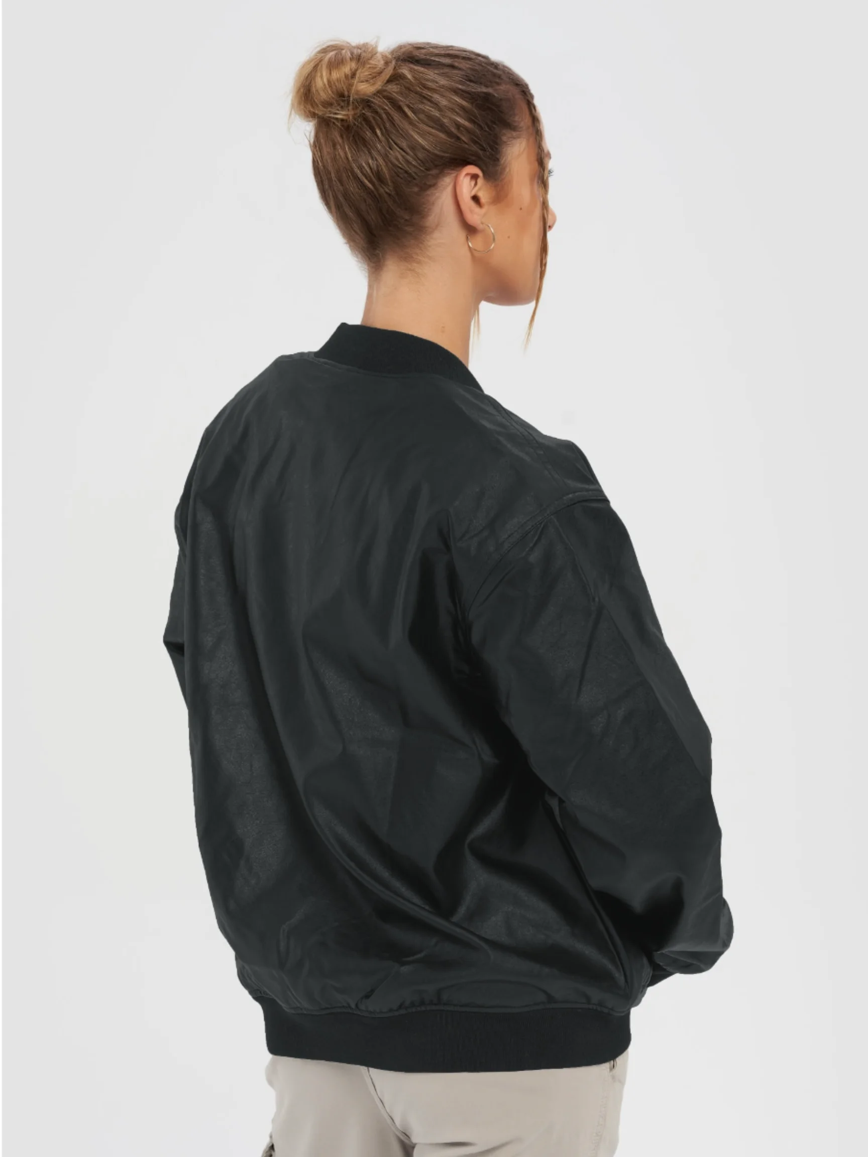 WOMEN - LEATHER BOMBER JACKET product image (3)