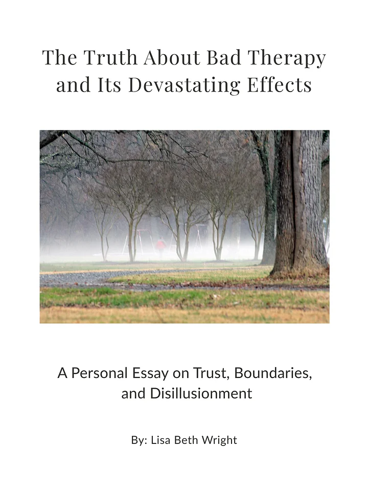The Truth About Bad Therapy and Its Devastating Effects product image (1)