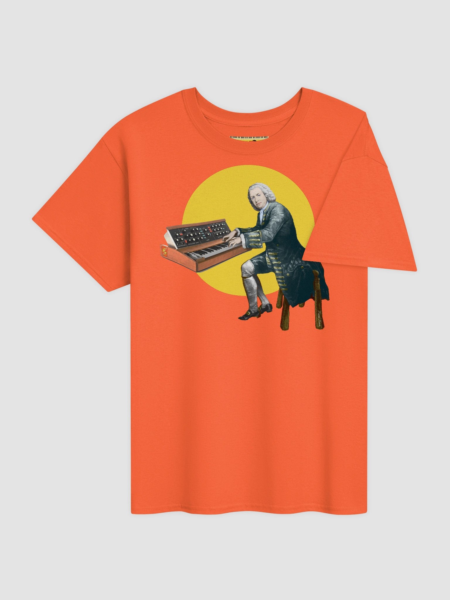 Prelude and Moogue by Frank Fonik (Mini mOOg Tribute), Techno EDM Unisex T-Shirt product image (5)