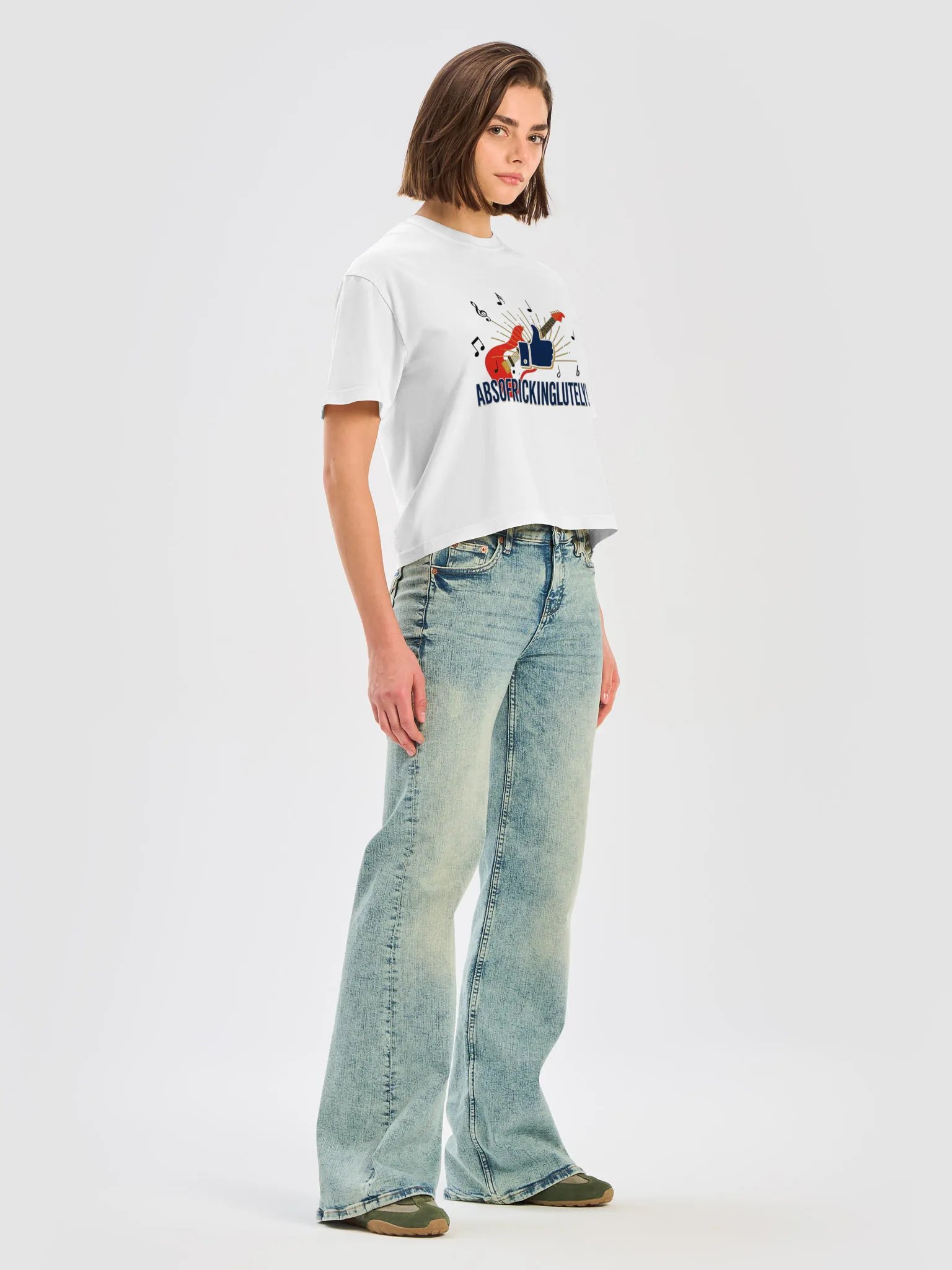 ABSOFRICKINGLUTELY Boxy Tee product image (13)