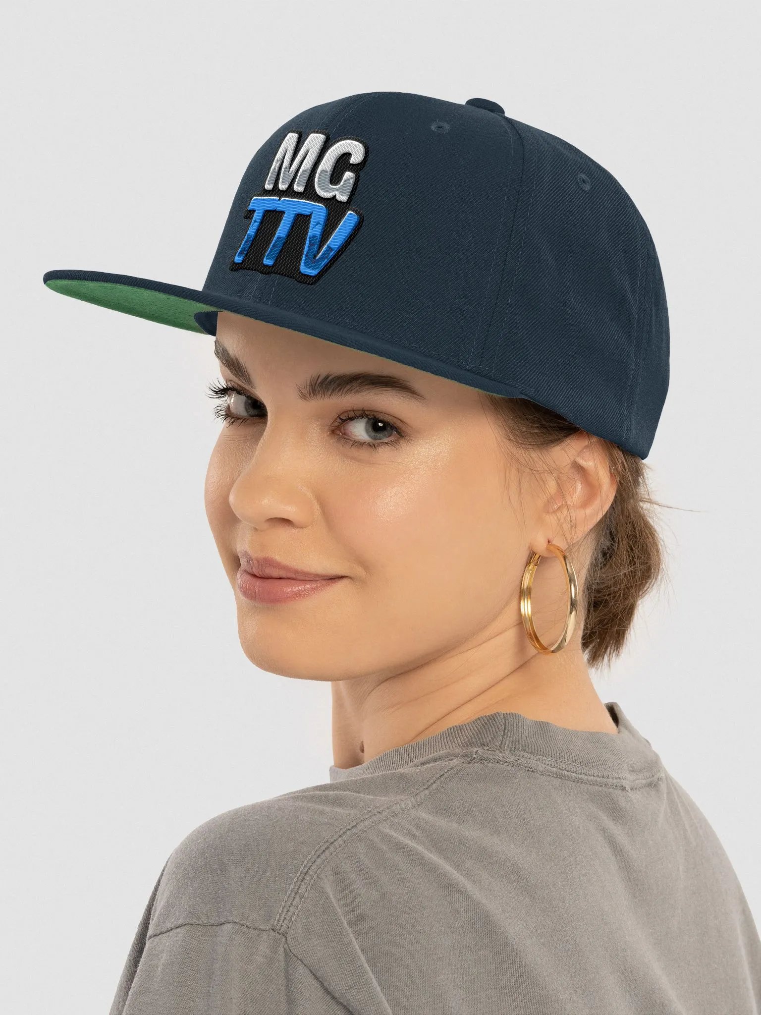 Yupoong Wool Blend Snapback Cap product image (5)