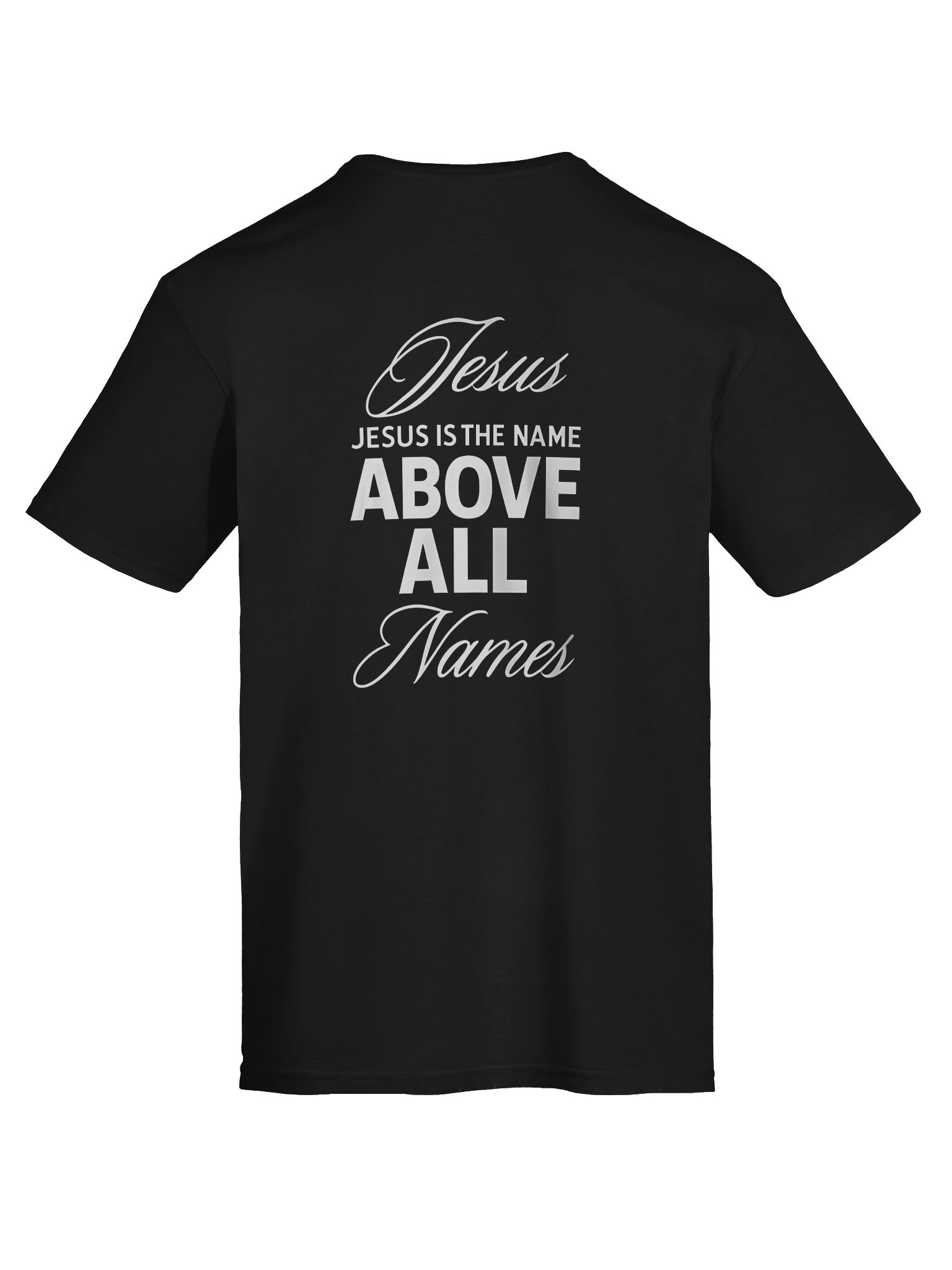 Jesus Is the Name Above All Names Humble Over Hype Christian T-Shirt – Justin Fields Philippians 2:9 Faith Tee product image (11)