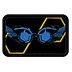 Steampunk Goggles Embroidered Patches