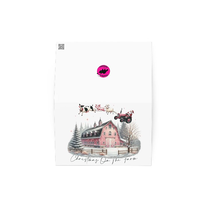 Christmas on the Farm Greeting Card product image (2)